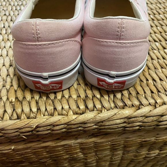 Vans Women's Pink Slip-On Shoes | size 9 - Picture 4 of 6